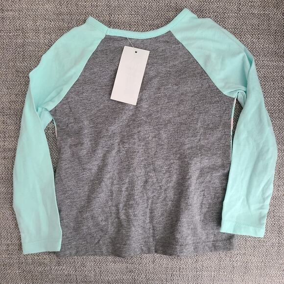 Epic Threads sparkle unicorn raglan long sleeve tee Size 2T - Picture 4 of 6